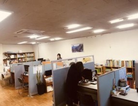 2019년 사무실 책상배치를 다시했습니다